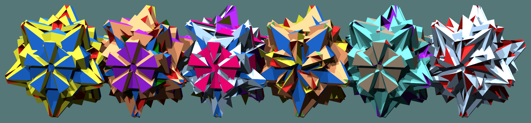 Slices of the Padiap Scaliforms